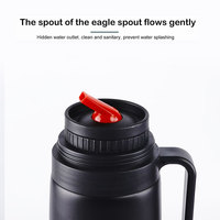 1000ML + 6OZ Yerba Mate Kit En Acier Inoxydable Sous Vide Moderne Thé Gourde Thermos Bouteille Mate Tasse Avec Couvercle Yerba Mate Voyage Ensemble