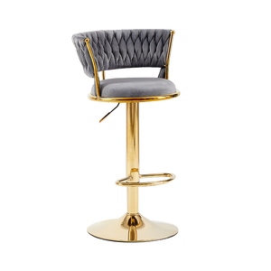 Sillas Altas Giratorias de Lujo con Movimiento Suave para Sala de Estar Moderna <span class=keywords><strong>y</strong></span> Vestidor - Product Image 2