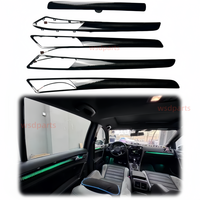 Kit d'éclairage d'ambiance LED style écailles de dragon pour Volkswagen VW GOLF 2014-2021 RHD, éclairage intérieur de voiture