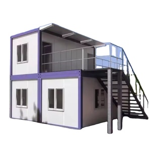 Modern 4-bedroom Luxury Low Rise Villa 20ft 40ft Expandable Container Prefabricated Steel Residential Apartment Modular <b>Hotels</b> - Product Image 2