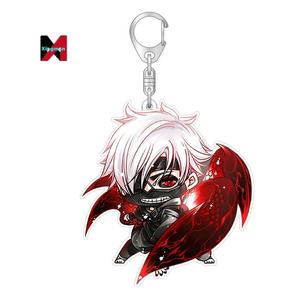 Llavero <span class=keywords><strong>de</strong></span> <span class=keywords><strong>Tokyo</strong></span> <span class=keywords><strong>Ghoul</strong></span>, Colgante Acrílico <span class=keywords><strong>de</strong></span> Doble Cara, Kaneki Ken, Mercancía <span class=keywords><strong>de</strong></span> Anime - Product Image 2