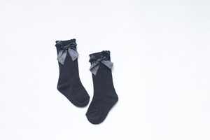 Stock Ready Ship Rodilla Alto Arco Antideslizante Dulce Princesa Bebé Niña <span class=keywords><strong>Calcetines</strong></span> Infantiles - Product Image 3