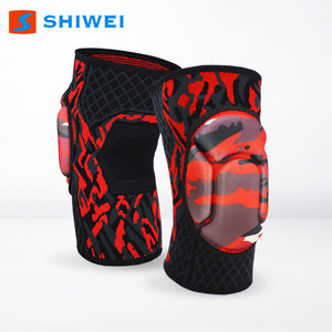 Genouillères Shiwei camouflage, éponge épaisse, absorption des chocs, pour danse, volley-ball, fitness, sports, unisexe - Product Image 2