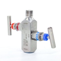 Katup Manifold Air Stainless Steel Rosemount 2 Arah 2/3/5 Katup Manifold untuk Transmitter Tekanan