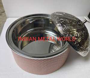 Plat à friser martelé en cuivre de forme ronde, nouveau modèle attrayant, service personnalisé OEM - Product Image 6