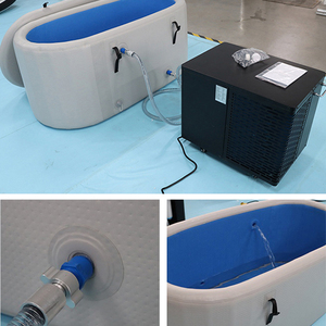 Thérapie de bain de glace Baignoire froide <span class=keywords><strong>gonflable</strong></span> Baignoire à dosettes de glace Baignoire de plongée froide <span class=keywords><strong>Piscine</strong></span> Bain de glace avec refroidisseur d'eau et filtre - Product Image 3