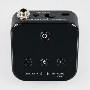 CC&C BA-550T Transmisor de Audio Bluetooth 5.3 LE de Largo Alcance, Caja con Triple Entrada USB de 3.5mm, Adaptador de Audio Inalámbrico Profesional - Product Image 3