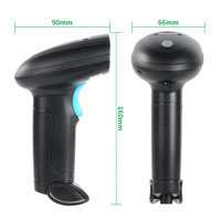 Escáner de Código de Barras Manual Effon TH17 1D USB con Cable para Gestión de Inventario en Supermercados y Puntos de Venta