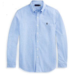 <span class=keywords><strong>Chemise</strong></span> à manches longues en coton <span class=keywords><strong>Oxford</strong></span> pour <span class=keywords><strong>homme</strong></span>, style décontracté et professionnel, printemps-automne, style anglais, pour broderie, collection transfrontalière RL - Product Image 4