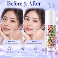 Base de maquillage éclaircissante et hydratante longue durée OEM personnalisée pour usage quotidien en extérieur