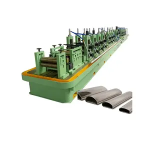 Çin dekoratif paslanmaz çelik boru güverte korkuluk üst ray yapma küpeşte rulo şekillendirme makinesi üretim hattı