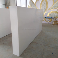 Scène de danse de mariage en PVC+acrylique haute densité bon marché de Foshan, plateforme de scène de mariage
