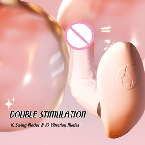 Stimulateur clitoridien à 10 modes de vibration, télécommande sans fil, vibromasseur G-spot, silicone, rechargeable par USB, pour couple, femmes - Product Image 4