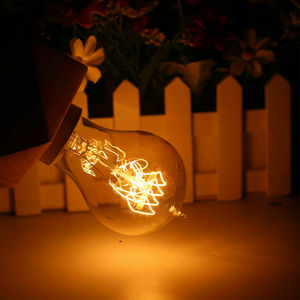 Bombilla <span class=keywords><strong>Edison</strong></span> Industrial Vintage E27 de 40W, Luz de Filamento Blanco Cálido, Lámpara Decorativa - Product Image 3