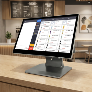 Caja Registradora POS OEM/ODM de 15.6 Pulgadas con Pantalla Táctil Capacitiva de 10 Puntos, 2+32G, con Impresora de Etiquetas y Escáner para Comercio Minorista - Product Image 1