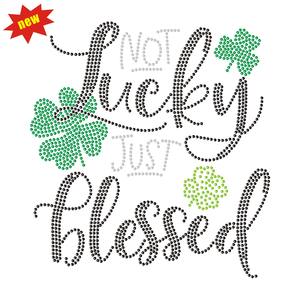 יום הקדוש פטריק ברונקוס של יום הקדוש patrick העברת חום עיצוב זכוכית עבור בגדים העשויים מחומר באיכות גבוהה - Product Image 3