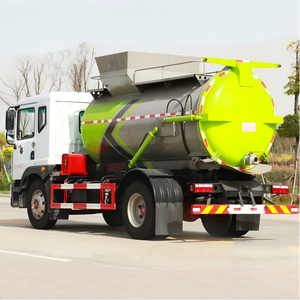 รถบรรทุกเก็บขยะอาหารแบบถังทรงกระบอก ดงเฟิง <span class=keywords><strong>4</strong></span>*2 ขนาด 12 ลูกบาศก์เมตร ออกแบบมาเพื่อการเก็บขยะแบบถังที่มีประสิทธิภาพ - Product Image 6