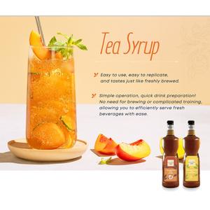 Jarabe de té de burbujas con sabor a té verde jazmín, certificado ISO 2000, de preparación rápida, para adorno de helados. - Product Image 5