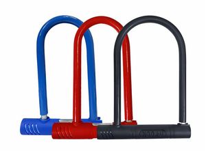 Candado en U para <span class=keywords><strong>Bicicleta</strong></span>, <span class=keywords><strong>Antirrobo</strong></span>, Cable de Acero, Seguridad para Ciclismo, Candado para Motocicleta, Scooter Eléctrico, <span class=keywords><strong>Bicicleta</strong></span> de Montaña, <span class=keywords><strong>Bicicleta</strong></span> de Carretera, Candado en Forma de U de Aleación de Zinc - Product Image 5