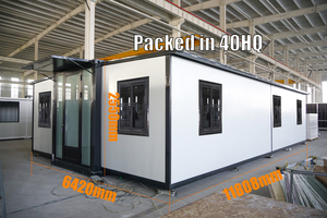Vente en gros de maison conteneur de luxe en Chine maisons conteneur de 40 pieds prix villa - Product Image 2