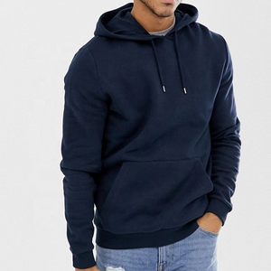 Sweat à capuche personnalisé avec logo, coupe classique, pour homme, style sportswear, avec cordon de serrage et poche frontale, idéal pour l'automne - Product Image 2