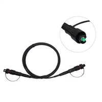 Câble de descente en fibre optique FTTH étanche avec connecteur SC préterminé, câble extérieur IP67 par le fabricant