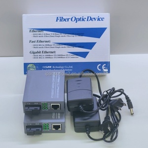 ตัวแปลงสื่อกลางไฟเบอร์แบบเส้นเดียวความเร็วระดับกิกะบิตตามมาตรฐาน Netlink ชุด A+B ระยะทาง3กม. โหมดเดี่ยวตัวรับส่งสัญญาณใยแก้วนำแสง10/100/1000Mbps - Product Image 5