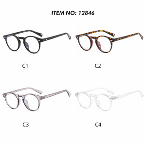 <span class=keywords><strong>Occhiali</strong></span> Superhot 12846 Montatura Ottica Rotonda Retrò Vintage con Lenti Anti Luce Blu - Product Image 6