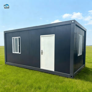 Fornecedor Chinês Oferece Casas Contêineres Pré-fabricadas de Aço Galvanizado Portáteis e Móveis de 20 Pés com Preço Baixo - Product Image 1