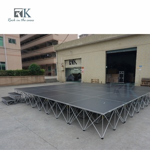 เวทีอลูมิเนียมแบบพกพาสำหรับงานอีเว้นท์ ดนตรี คอนเสิร์ต คณะนักร้องประสานเสียง งานกลางแจ้ง ลดราคาจากโรงงาน - Product Image 2