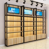 Étagère de magasin, gondole de supermarché, présentoir de salon professionnel, rayonnage de boutique