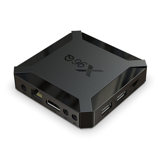 Best Allwinner H313 Quad Core Ram 1GB/2GB Rom 8gb/16gb 2.4G Wifi X96Q 4k Android Smart Tv Box