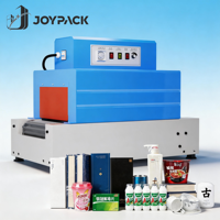 Machine de rétraction thermique à bande maillée BS-2015, machine de rétraction automatique pour ligne d'emballage de petites boîtes et bouteilles