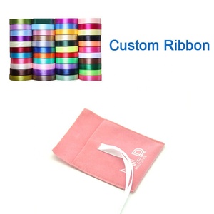 Bolsas de Joyería de Gamuza <span class=keywords><strong>Rosa</strong></span> Pálido, Bolsa de Terciopelo con Logotipo Personalizado Impreso - Product Image 5