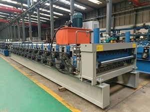 Máy tạo hình cuộn hình thang hai lớp cho ngành công nghiệp vật liệu xây dựng cho động cơ tấm mạ kẽm - Product Image 4