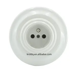 Vevor — prise de courant murale en porcelaine française, rétro, vintage, céramique, alimentation électrique, France, <span class=keywords><strong>pologne</strong></span>, république tchèque - Product Image 1