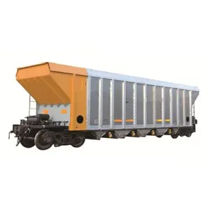 This self-discharging open hopper freight wagon