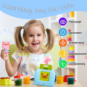 Enfants jouets éducatifs précoces lecteur de cartes flash jouets d'apprentissage pour tout-petits <span class=keywords><strong>espagnol</strong></span> arabe parlant cartes flash machine d'apprentissage - Product Image 3