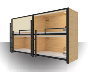 Космическая капсула гостиничная кровать новая модель общежитие двухъярусные кровати мебель для спальни современный дешевый хостел Капсульная кровать спальные капсулы - Product Image 3