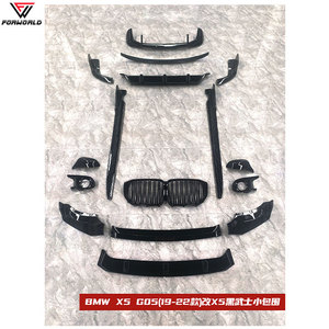 Accessori per auto di produzione FW accessori per paraurti anteriore posteriore Spoiler Full Body Kit per <span class=keywords><strong>BMW</strong></span> <span class=keywords><strong>X5</strong></span> G05 19-22 a <span class=keywords><strong>X5</strong></span> Kit <span class=keywords><strong>nero</strong></span> - Product Image 2