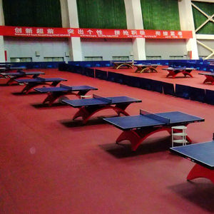 Le tapis de sol de <span class=keywords><strong>tennis</strong></span> de table d'intérieur 2025 est un sol en PVC professionnel reconnu par la Fédération internationale de <span class=keywords><strong>tennis</strong></span> de table - Product Image 6