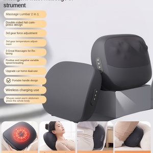 Almohada de Masaje de Fisioterapia Infrarroja para Cervicales y Trapecio con Función de Carga, Cojín Multifuncional para Cuello para el Hogar y el Automóvil - Product Image 6