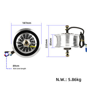 Motor de Cubo de Rueda Trasera KuKirin G4 Max para Scooter Eléctrico Kukirin G4 Max, Piezas y Accesorios de Motor Trasero - Product Image 2