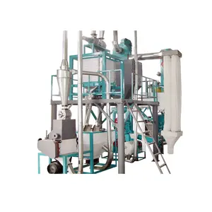 China Hongdefa small scale 10tpd maize flour mill machine for Africa