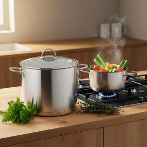 Kela Cailin 9L <b>Vegetable</b> <b>Pot</b> 24Cm Stainless Steel Soup Stock <b>Pot</b> - Product Image 3