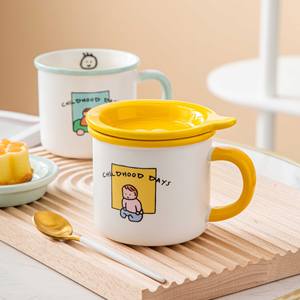 Оптовая продажа по индивидуальному заказу чайная чашка кофе керамические кружки белая коробка милое Пышное Платье в Корейском стиле кружка Шри-Ланка милые кружки 4 вида цветов таза милый - Product Image 3