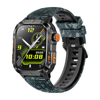 Reloj Inteligente HT36 con GPS, Pantalla HD de 2.01 Pulgadas, Brújula, Linterna, Altímetro, Registro de Presión de Aire, Anti-Caídas, para Deportes al Aire Libre