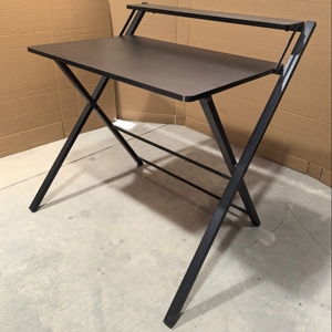 Bền <span class=keywords><strong>2</strong></span>-tầng có thể gập lại máy tính bàn với kệ đa chức năng nhà nội thất văn phòng cho phòng khách - Product Image 4