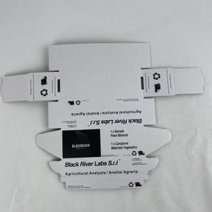 주문 포장 납품 우편물 소포 상자 인쇄를 가진 백색 물결 모양 포장 우송자 상자 - Product Image 6