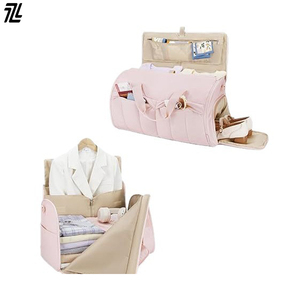 Convertible <strong>Women</strong> Travel Suit Bag Hanging <strong>Clothes</strong> <strong>Travelling</strong> Carry Duffle Bags Shoulder Handbag for Man and Woman Garments Cover - Product Image 6